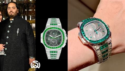 patek philippe anant ambani|anant ambani watch price.